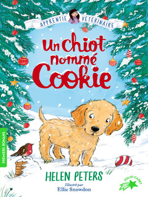 cover image of Jasmine l'apprentie vétérinaire (Tome 10)--Un chiot nommé Cookie
